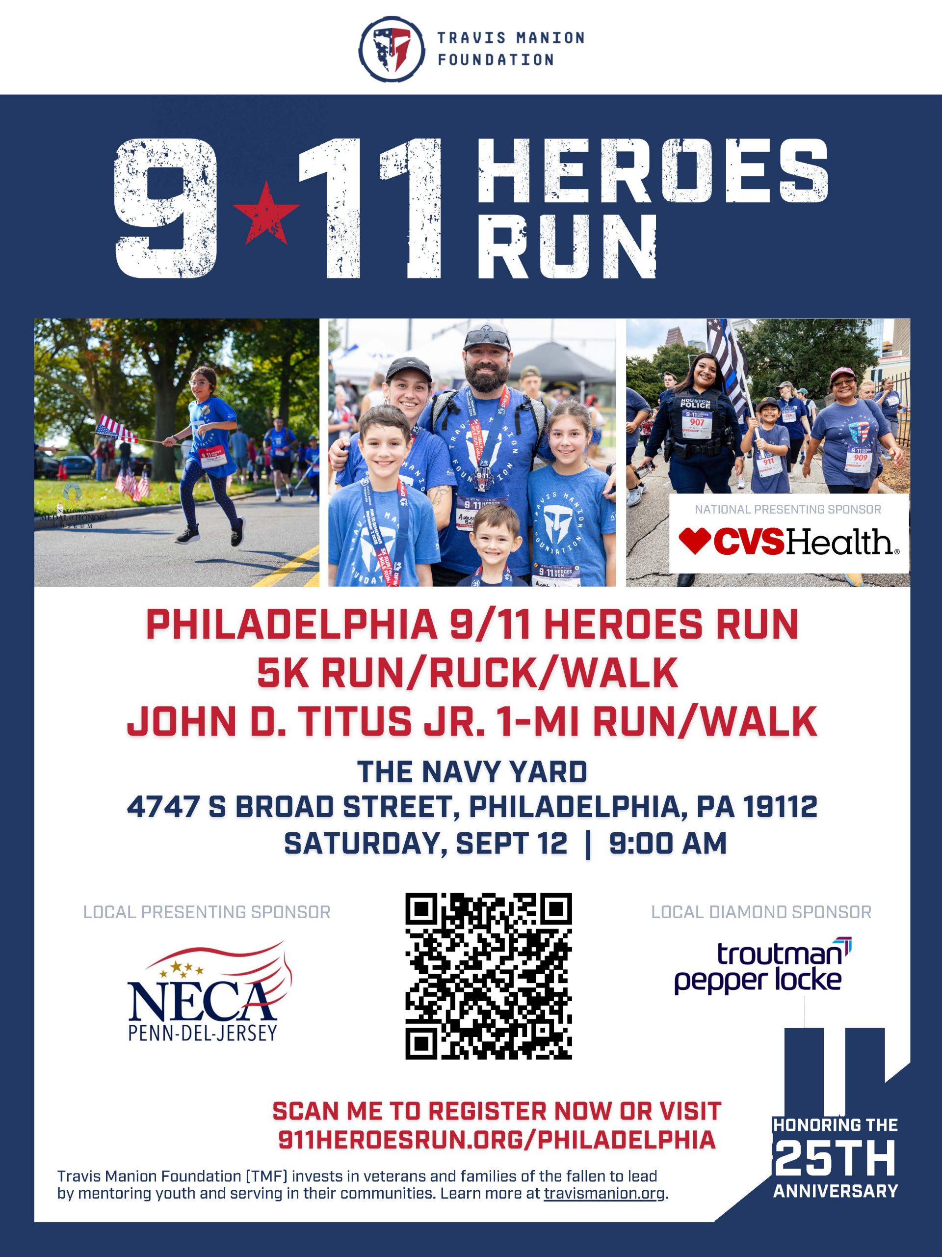 911 Heroes Run flyer